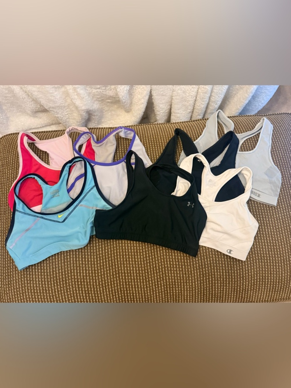 Bundle of 6 sports bras size small